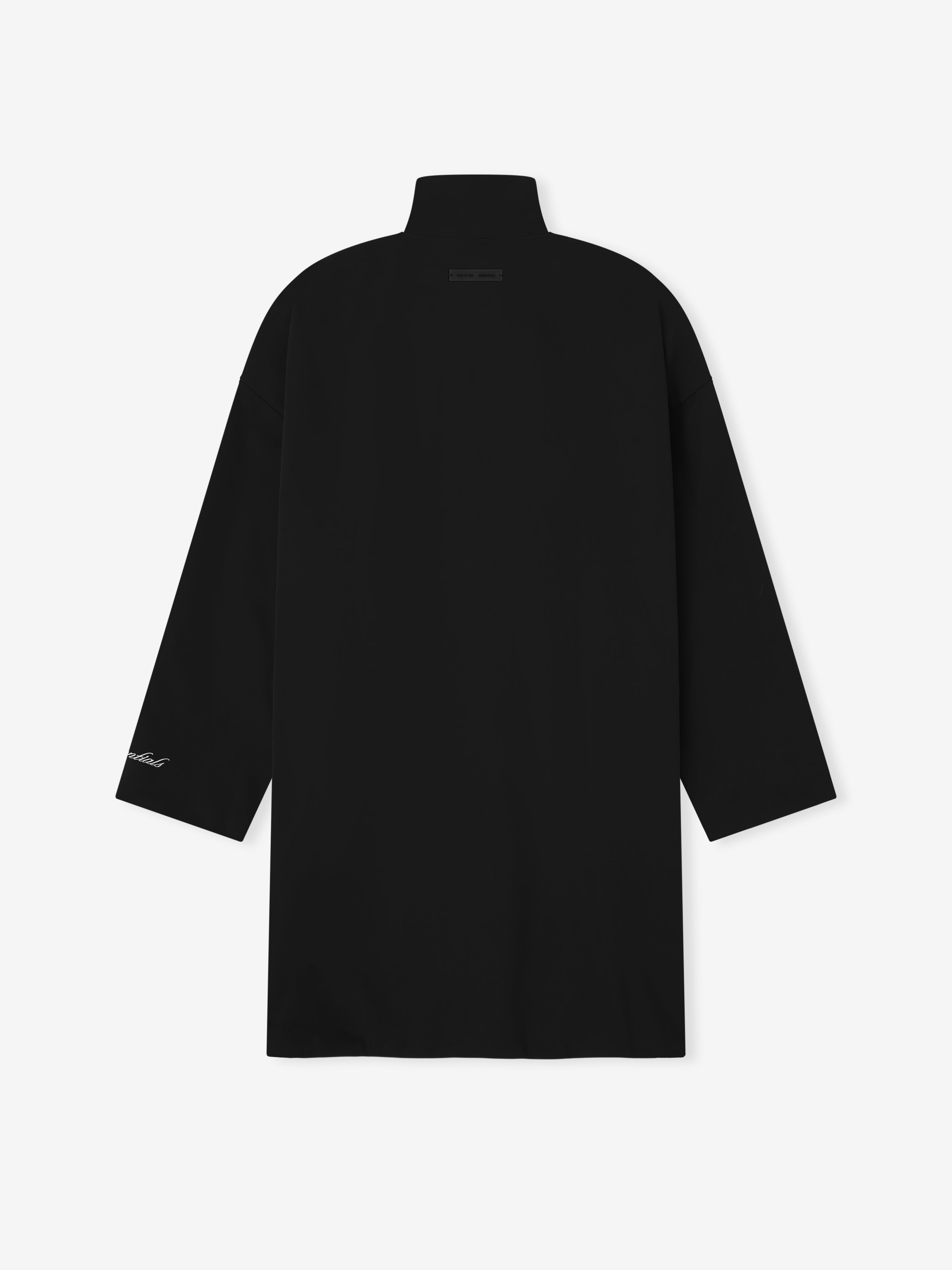 Sporty Nylon High Neck Jacket